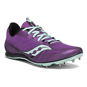 Tokkiy  Amazon.com | Saucony Women's Vendetta 3 Track Spikes, Purple